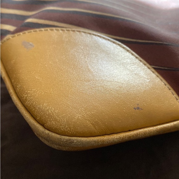 Gucci multicolored canvas / leather with bamboo handle. hobo bag made in Italy - Picture 10 of 12